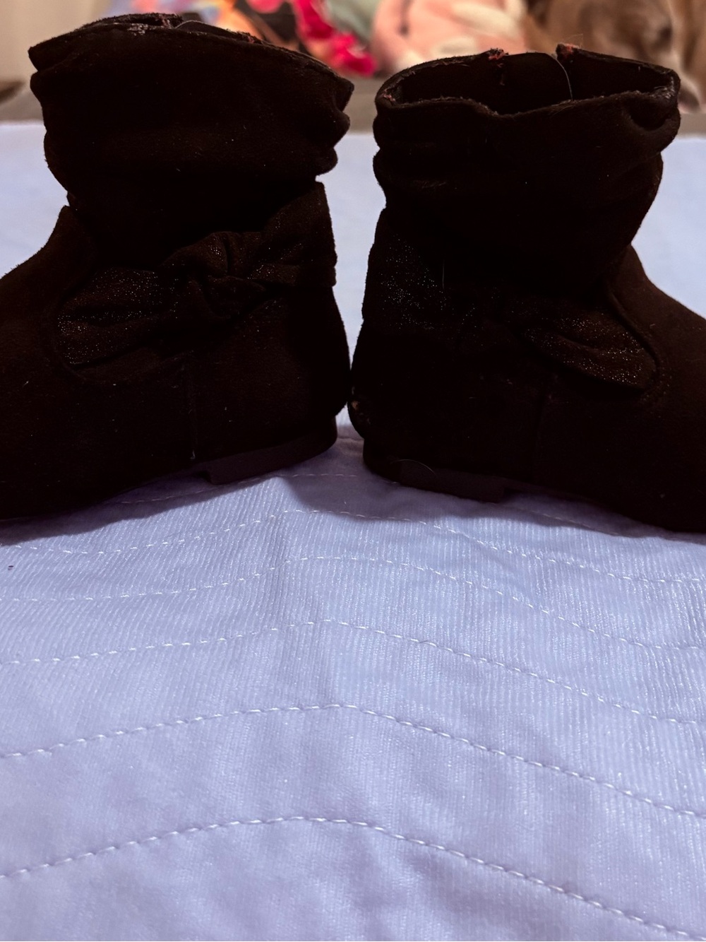 Black Mini Boots - Toddler Shoes